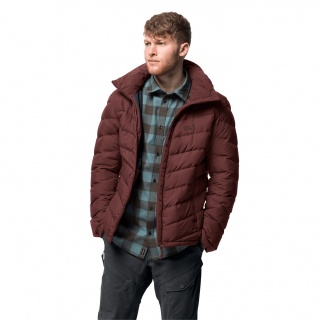 Jack Wolfskin Winter Jacket Fairmont (very warm, windproof) #22 cordovan red Men